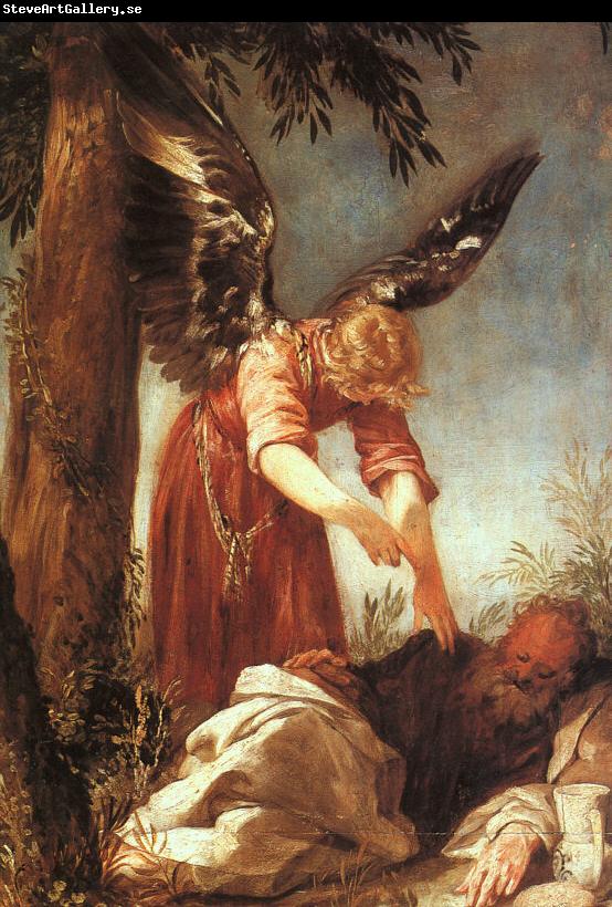 ESCALANTE, Juan Antonio Frias y An Angel Awakens the Prophet Elijah dfg